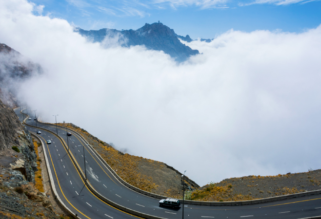 Cool winter weather creates the perfect atmosphere for travel in Saudi Arabia