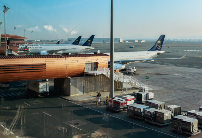 King Abdul Aziz International Airport in Jeddah is the gateway to the Two Holy Mosques